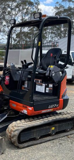 
										2020 Kubota U27-4 full									